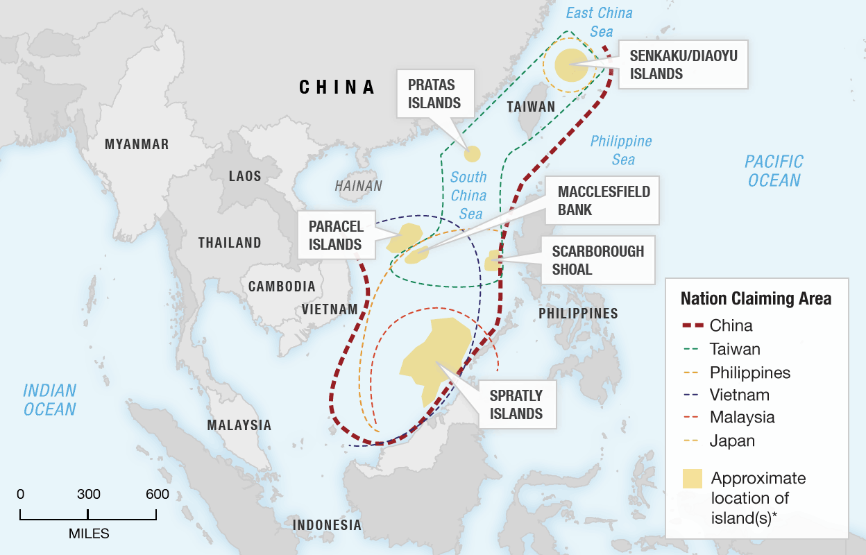 Ketegangan Laut China Selatan Posisi Negara-Negara Asia Tenggara